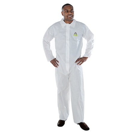 Cordova Disposable Coveralls, Collared, 12 PK MP100XL